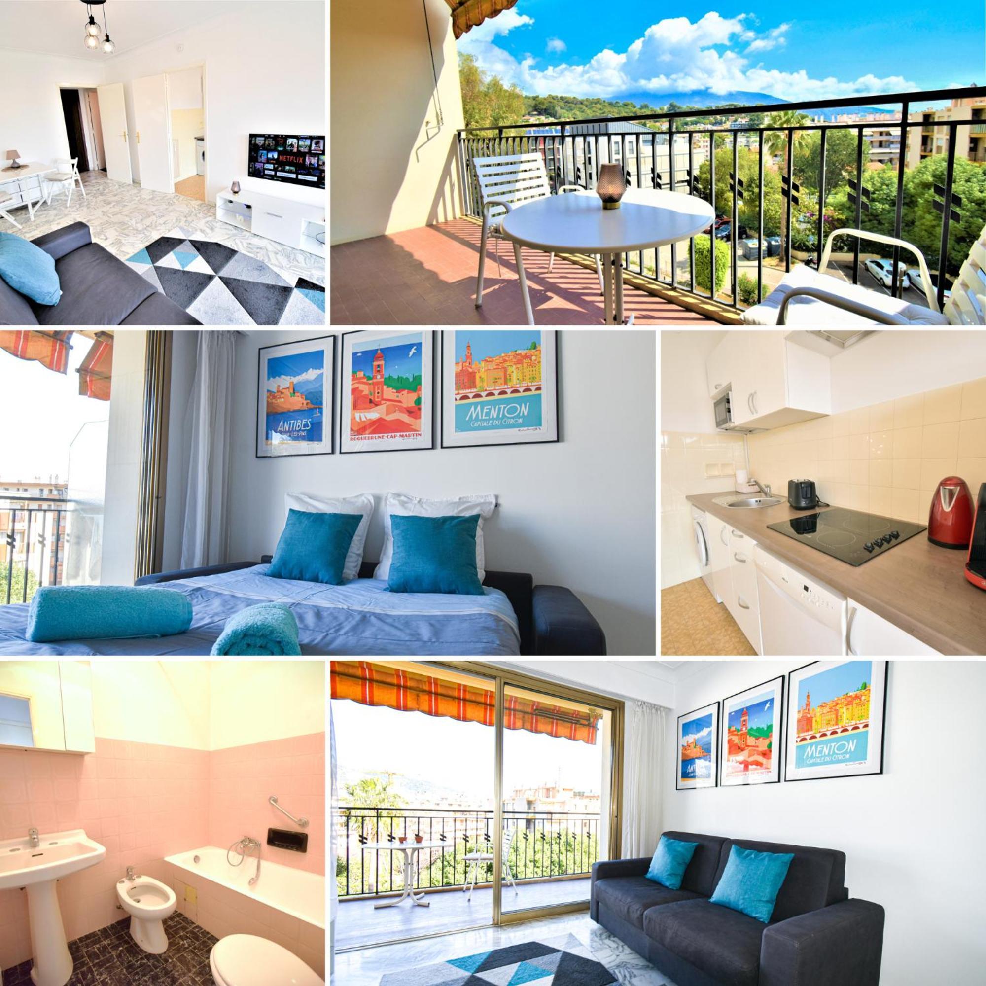 L'Orangerie - Proche Mer - Terrasse - Parking Prive - Clim Roquebrune-Cap-Martin Exteriér fotografie